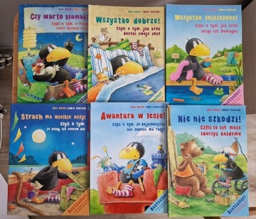 Mały Kruk, zestaw 6 książek dla dzieci N.Moost
