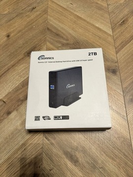 dysk zewnętrzny dysk sonnics 2tb