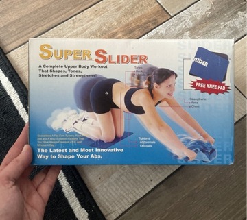 Urządzenie do ćwiczeń brzucha itd. Super Slider