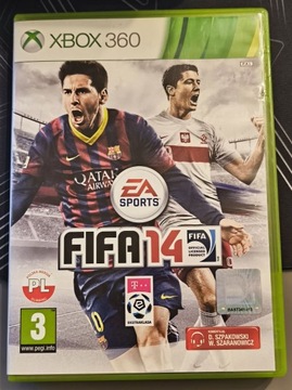 Gra XBOX 360 Fifa 14 PL