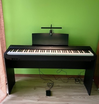 Pianino cyfrowe Yamaha P-125 + statyw