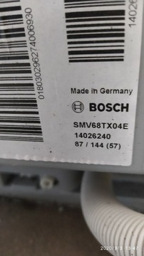 Kosze zmywarki Bosch 60 zabudowa