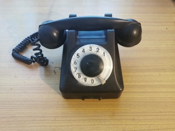 Stary Telefon Prl tarczowy RWT CB-49B-A