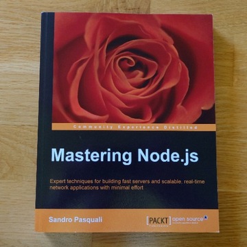 Mastering Node.js książka do nauki programowania