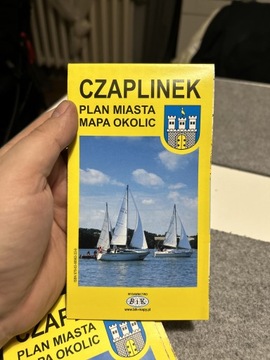 CZAPLINEK PLAN MIASTA I MAPA OKOLIC TEMPELBURG