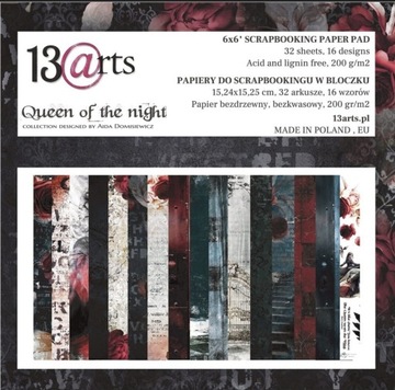 13arts Queen of the night 6x6