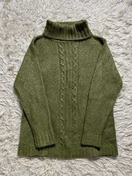Wełniany sweter dobry na L 40 