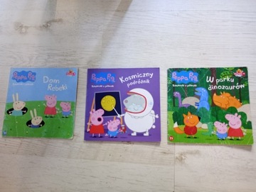 Kolekcja książeczek z półeczki Peppa Pig 