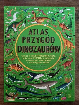 Atlas przygód dinozaurów Emily Hawkins