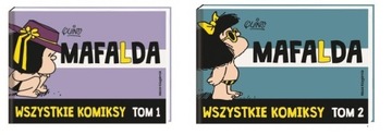 Mafalda. Wszystkie komiksy. Tom 1 i 2.    Quino