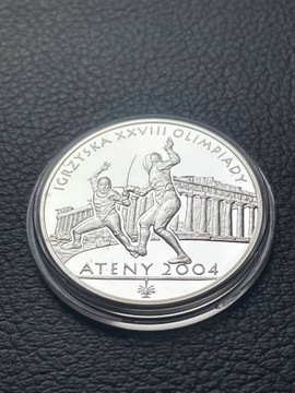 10 zł. 2004 r.   Ateny   Ag