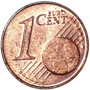 Euro-Strefa Grecja 1 eurocent z 2003 roku OMO 