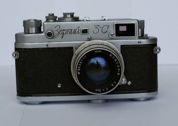 Rzadki radziecki aparat fotograficzny "Zorkiy 3S" 