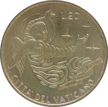 Watykan 20 lire 1969, KM#112