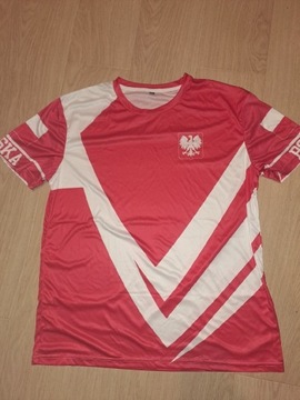Koszulka T-Shirt Polska flaga nowa godło XL XXL