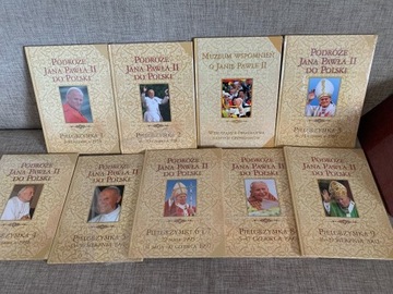 Podróże Jana Pawła II  i inne- 22 tomy