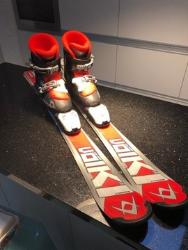 Buty narciarskie Salomon  + Narty Volkl RaceTiger