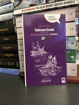 Robinson crusoe w wersji ang i PL 