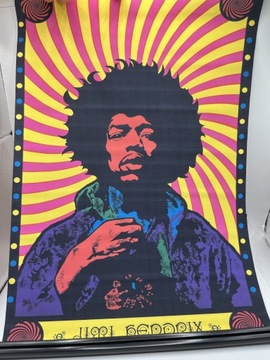 Obraz rozwijany Jimi Hendrix 30x45cm