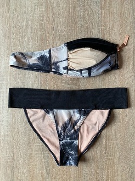 Strój bikini S kolorowy h&m