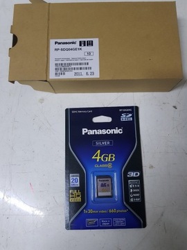 Karta pamieci Panasonic 4GB