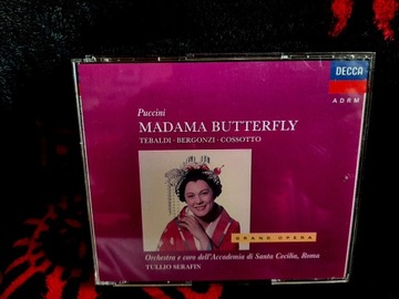 Puccini Madama Butterfly, Tebaldi 2 CD Box Mint