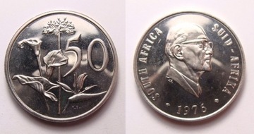 RPA 50 cent 1976 r. PROOF. RZADKA!