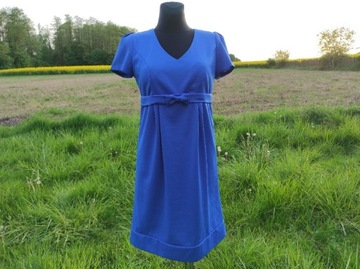 Piękna niebieska sukienka ciążowa 40 L - 42 XL 
