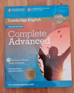 Complete Advanced with answers classCDs podręcznik