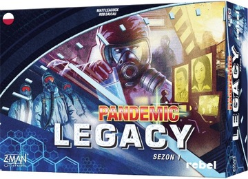 Rebel Pandemic Legacy: Sezon 1 (edycja niebieska)