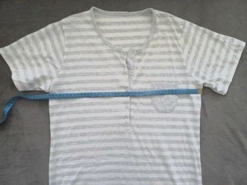 Koszula do karmienia z krótkim rękawem, M, L