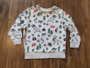 Sweter Świąteczny DINOZAUR R. 98/104