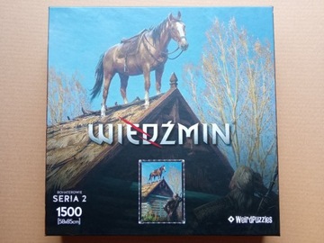 Puzzle Bohaterowie Wiedźmina - Płotka 1500 seria 2