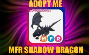 Roblox Adopt Me Shadow Dragon MFR