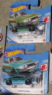 HOT WHEELS TOYOTA CELICA 1970 kolor do wyboru