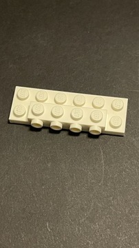LEGO 87609 Płytka Biała 6x2 6430548
