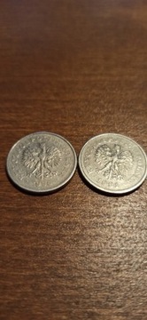 Monety 1 zł z 1990 -1995 roku