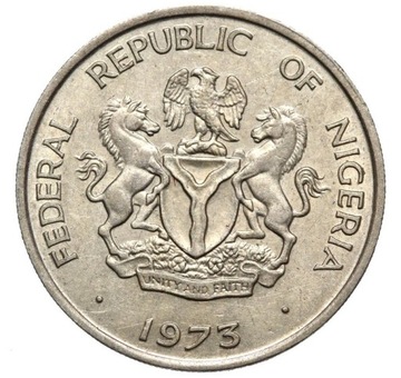 Nigeria - 10 Kobo 1973