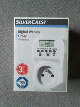 Cyfrowy tygodniowy zegar sterujący SilverCrest
