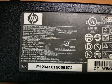 Zasilacz HP Pavilion DV3 19V 4,74A 90W