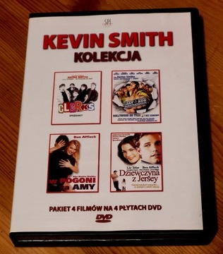 Kevin Smith Kolekcja 4dvd Sprzedawcy Jay i Cichy 