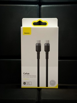 Elegancki kabel BASEUS 2m USB-C 100W 