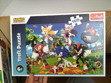 Puzzle Sonic dla dzieci 