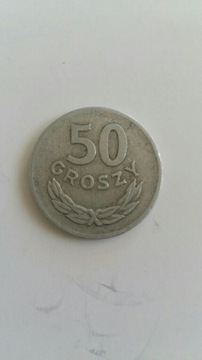 MONETA 50 GR. PRL Z 1971 ROKU.