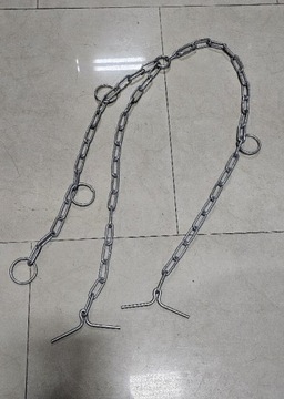 Łańcuch żłobowy do wiązania bydła 4mm 