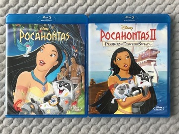 "Pocahontas 1-2" - 2 Blu-ray (wydanie PL) - NOWE