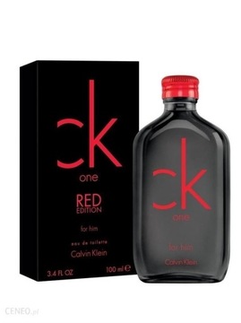 Calvin Klein CK One Red Edition For Him unikat    