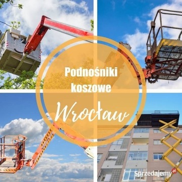 Podnośnik Koszowy Zwyżka Wynajem Dolnyśląsk