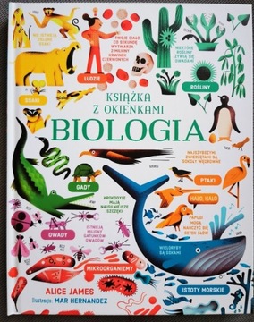 Biologia książka z okienkami. 