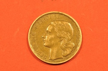 14 Francja 20 franków 1952 r bez znaku mennicznego